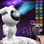 Proyector De Galaxia Tipo Astronauta Con Luz Rgb Y Parlante