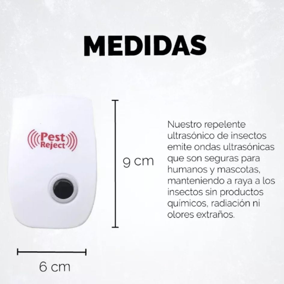 Repelente Ultrasónico de Plagas
