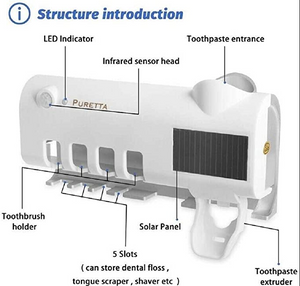 Esterilizador de Cepillos de Dientes Uv